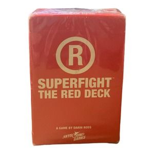 Superfight The Red Deck Expansion Set Card Game 100 R-Rated Cards New!